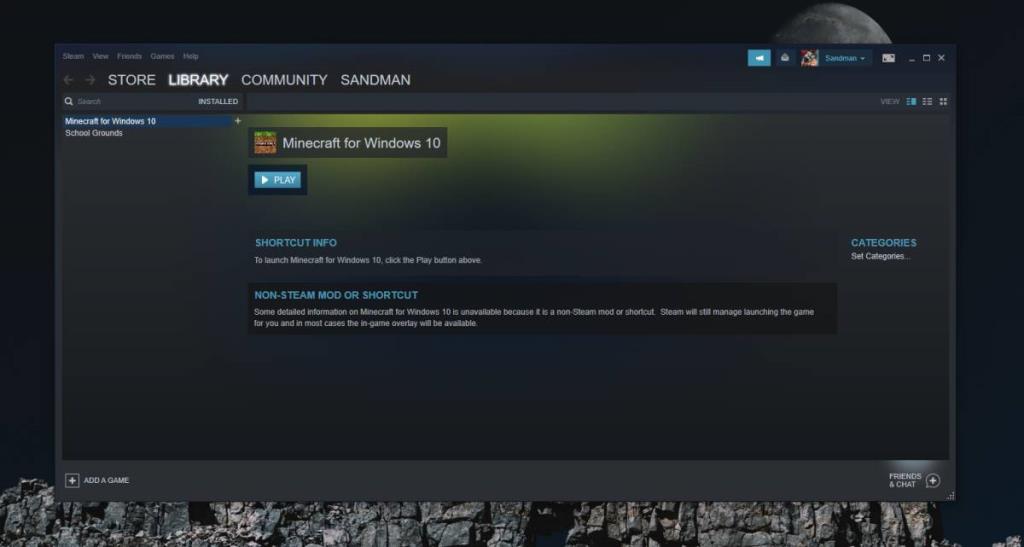 Cara menambahkan game Microsoft Store ke Steam di Windows 10