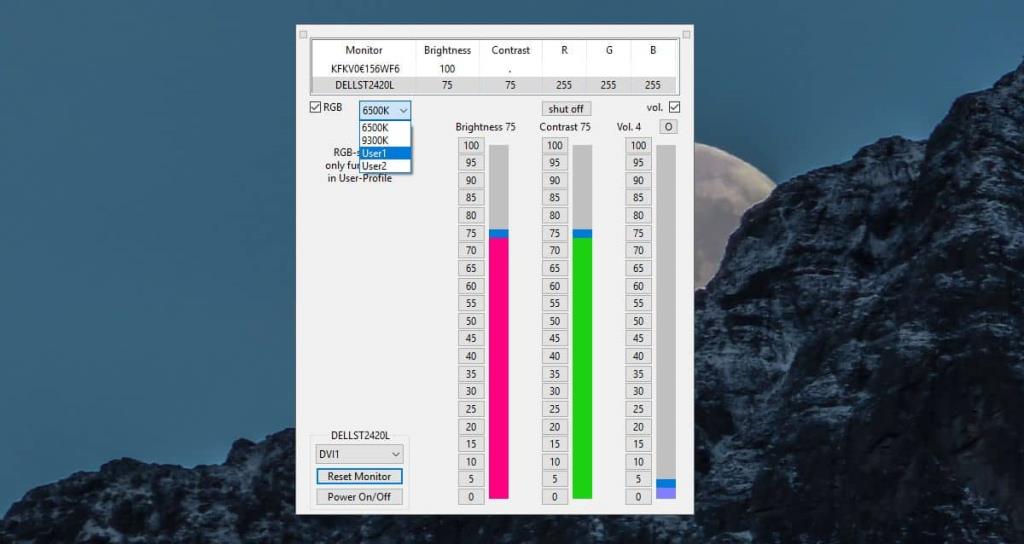 Como gerenciar RGB em um monitor externo no Windows 10