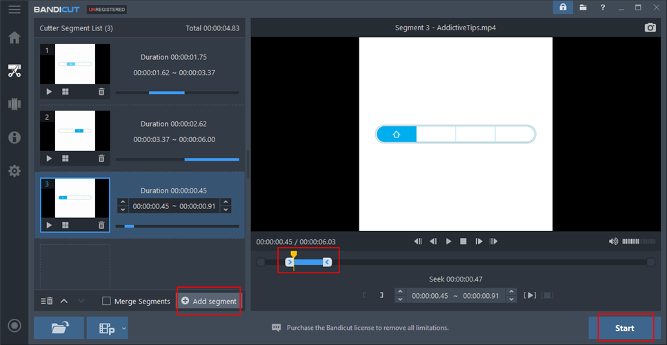 Bandicut Video Cutter para Windows: descarga, configuración y cómo usarlo