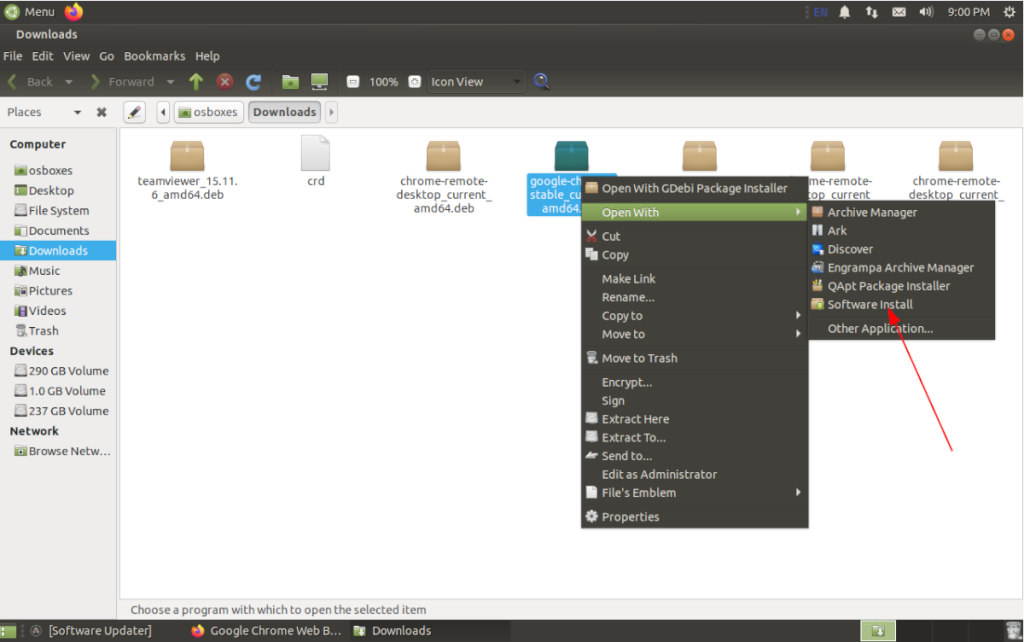 วิธีการติดตั้ง Chrome Ubuntu