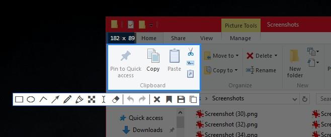 วิธีสกรีนช็อตองค์ประกอบ UI แต่ละรายการ [Windows]