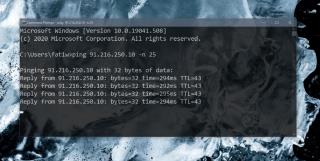 Cara menemukan packet loss dalam game di Windows 10