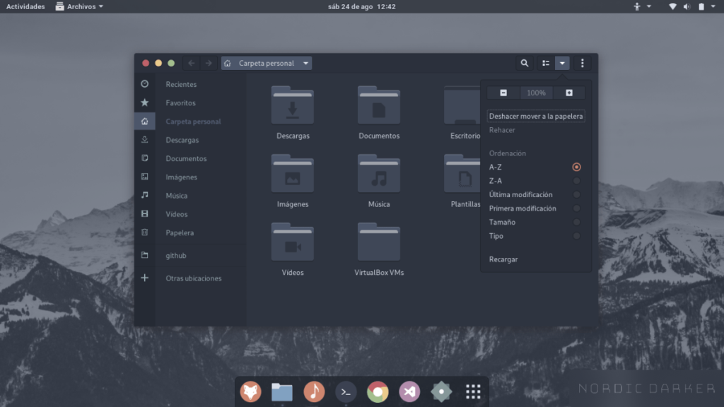 Cách cài đặt chủ đề Nordic GTK trên Linux