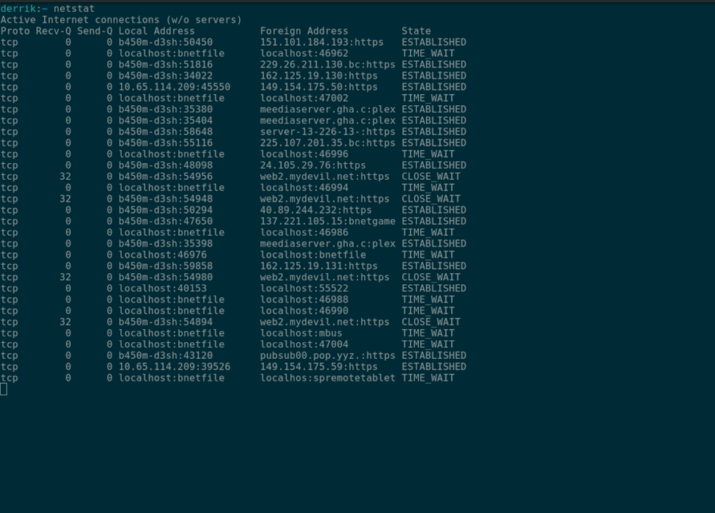 Cara menginstal Netstat di Linux