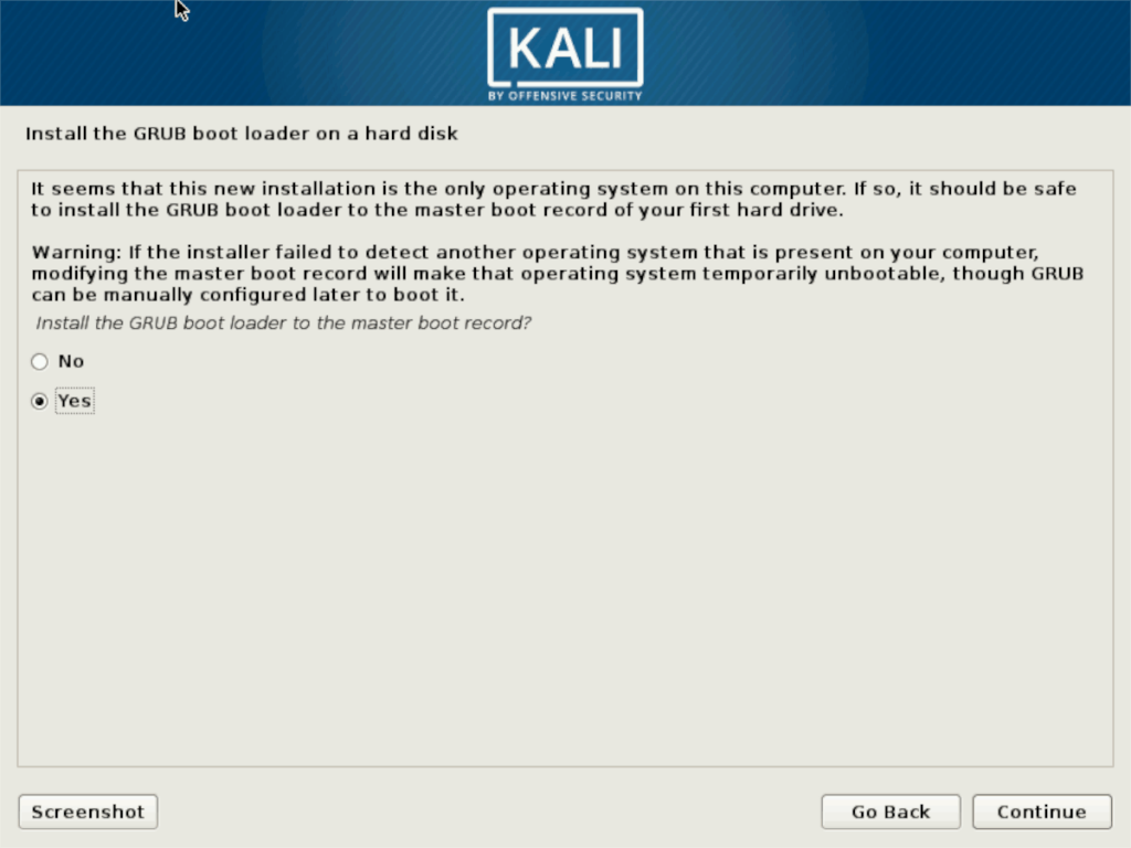 最新のKaliLinuxをインストールする方法