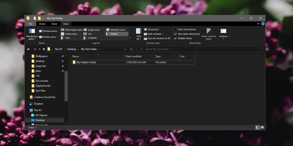 Cara menyembunyikan folder di Windows 10