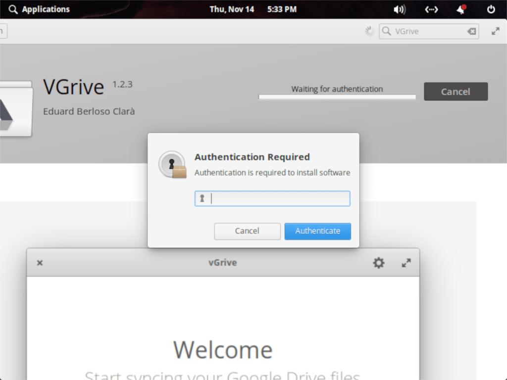 Como acessar o Google Drive no Elementary OS