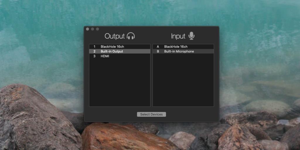 Cara mengubah input/output audio di macOS