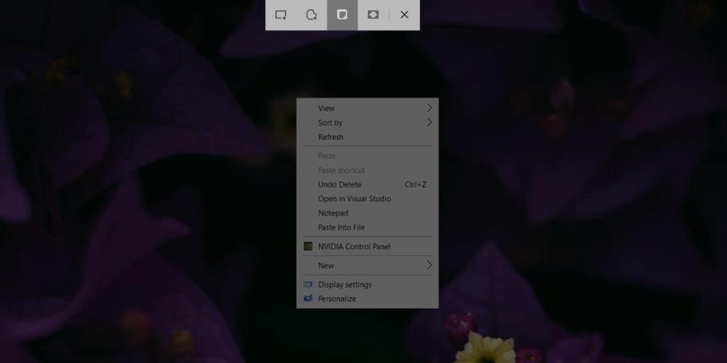 Como capturar menus com Snip & Sketch no Windows 10