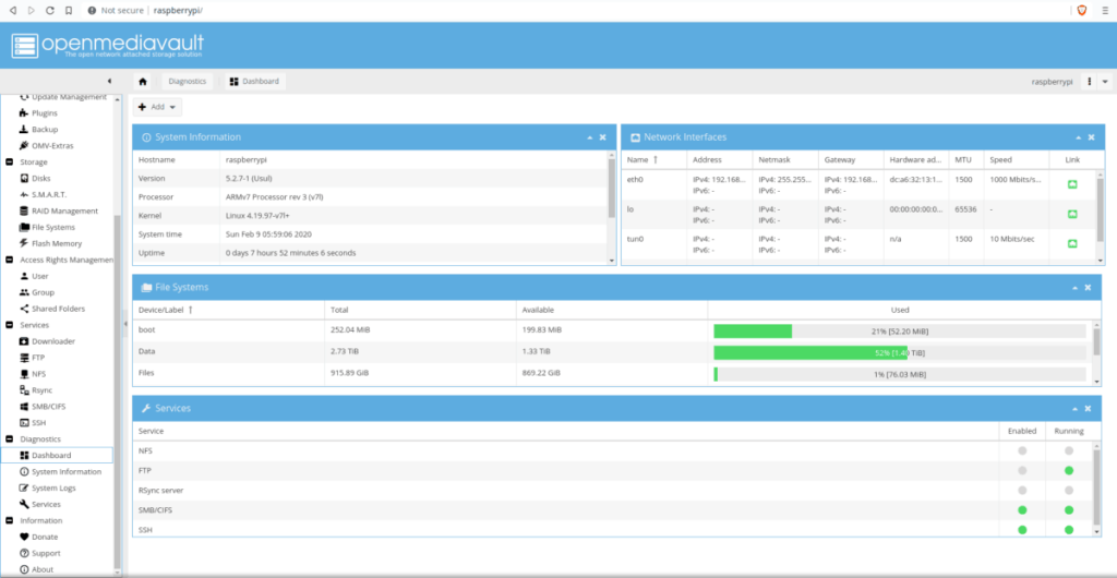 如何在 Raspberry Pi 4 上設置 OpenMediaVault