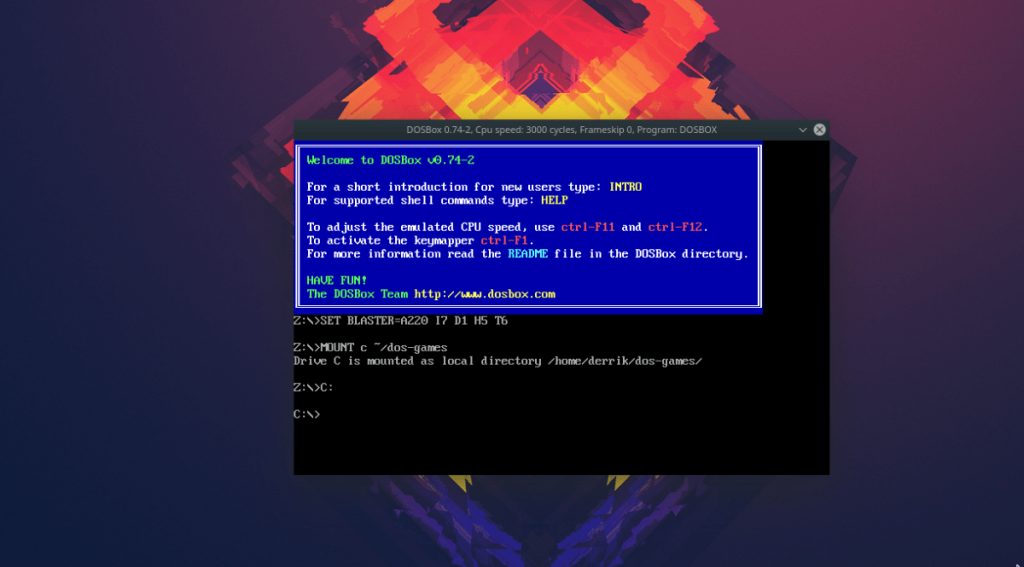 Cara memainkan game MS-Dos di Linux dengan DOSBox