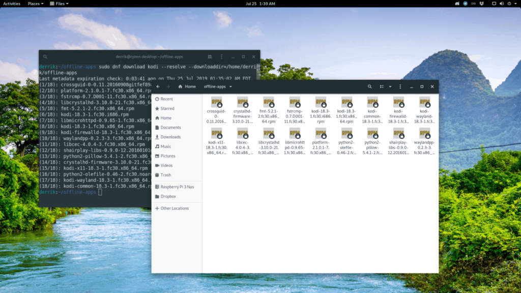 如何離線安裝 Fedora 應用程序