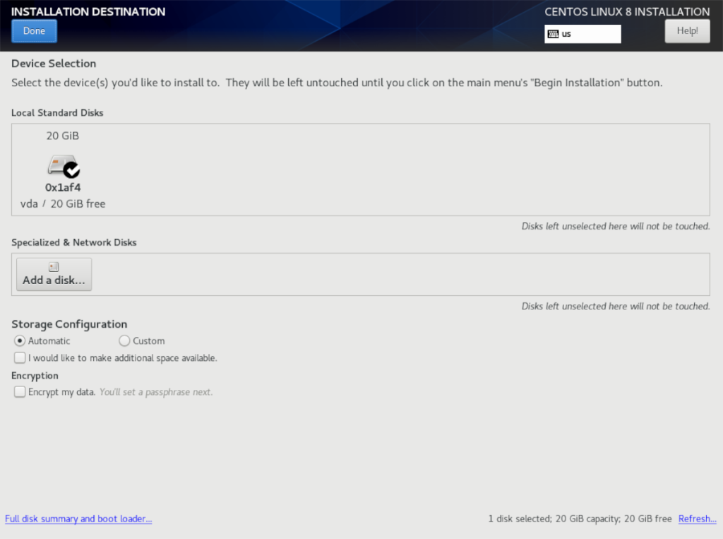 Cara menginstal workstation CentOS 8