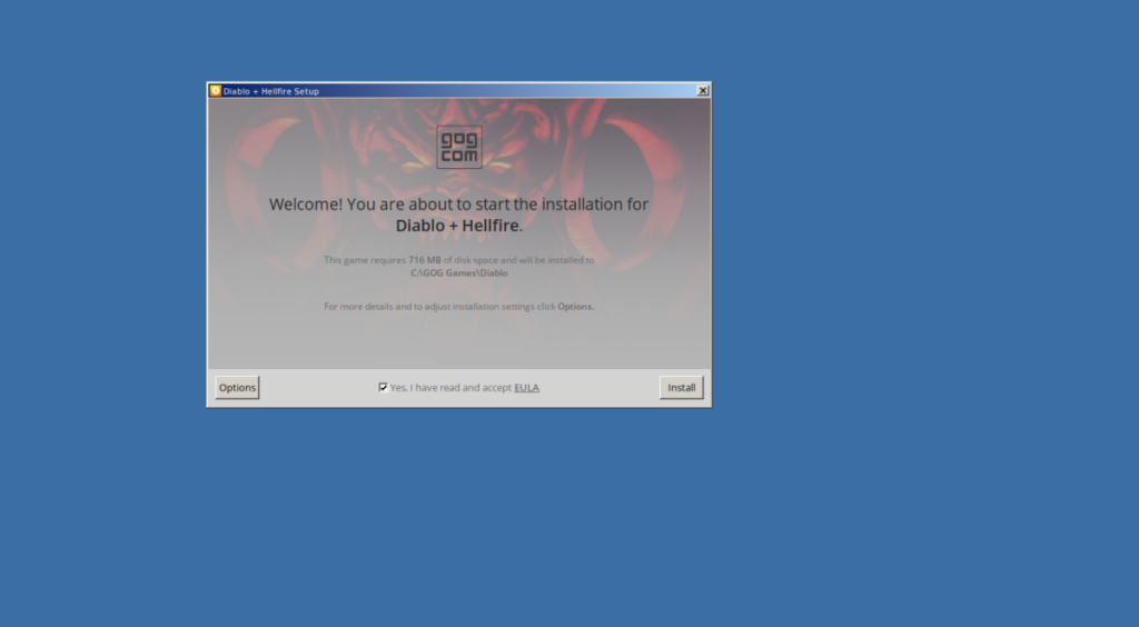 Cara memainkan Diablo 1 di Linux