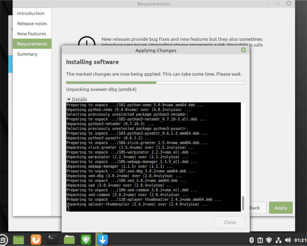 如何升級到 Linux Mint 20.2