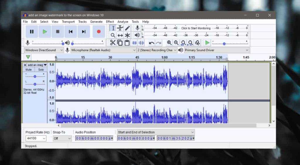 Cara menghapus keheningan dari file audio di Windows 10