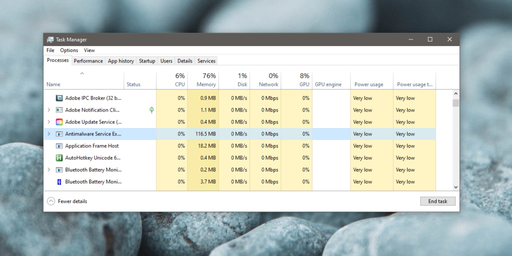 MEMPERBAIKI Penggunaan CPU Tinggi yang Dapat Dieksekusi Layanan Antimalware (MsMpEng)