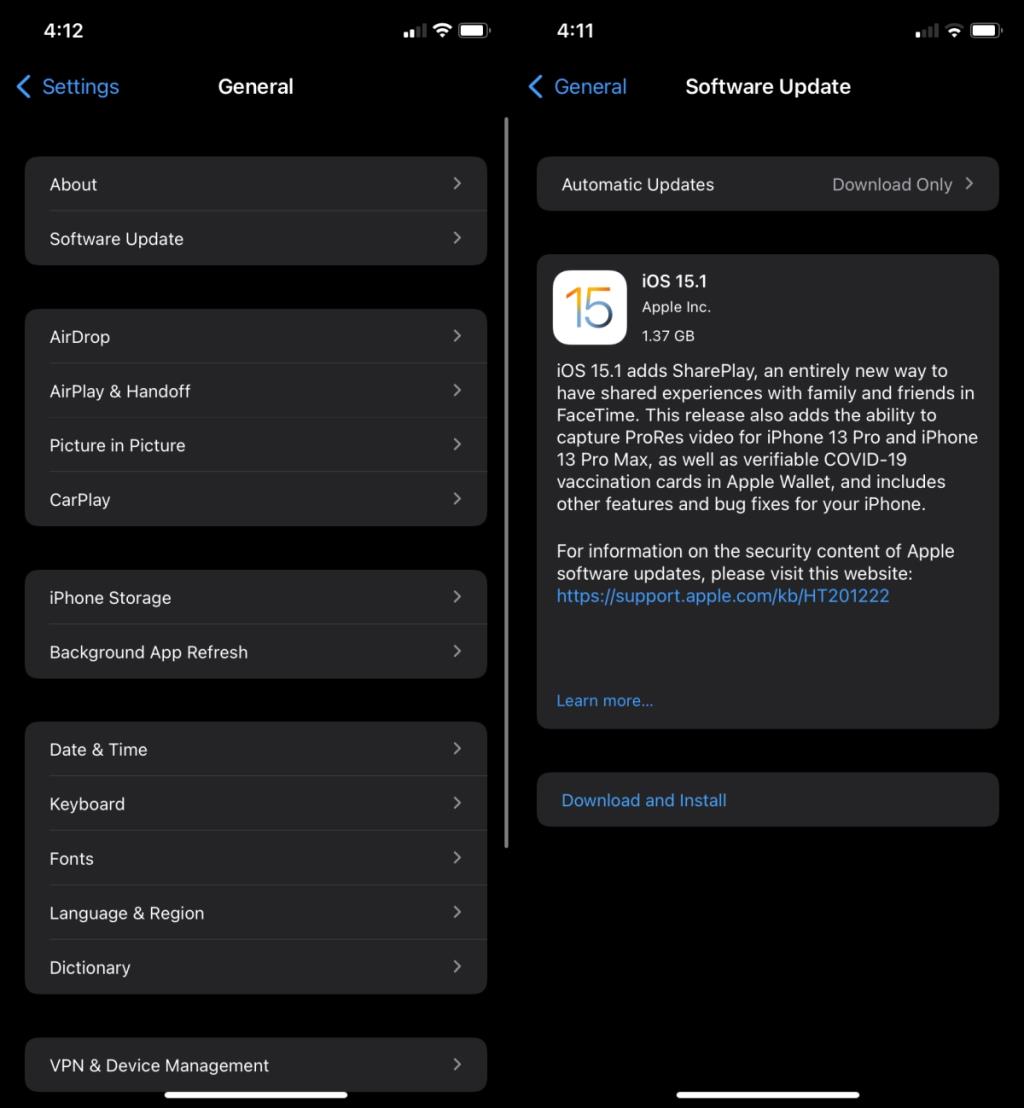 วิธีแก้ไขปัญหา Wi-Fi กับ iOS 15