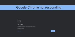 Как исправить, что Google Chrome не отвечает