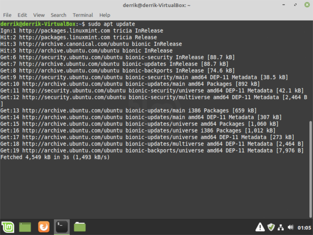 วิธีอัปเกรดเป็น Linux Mint 19.3