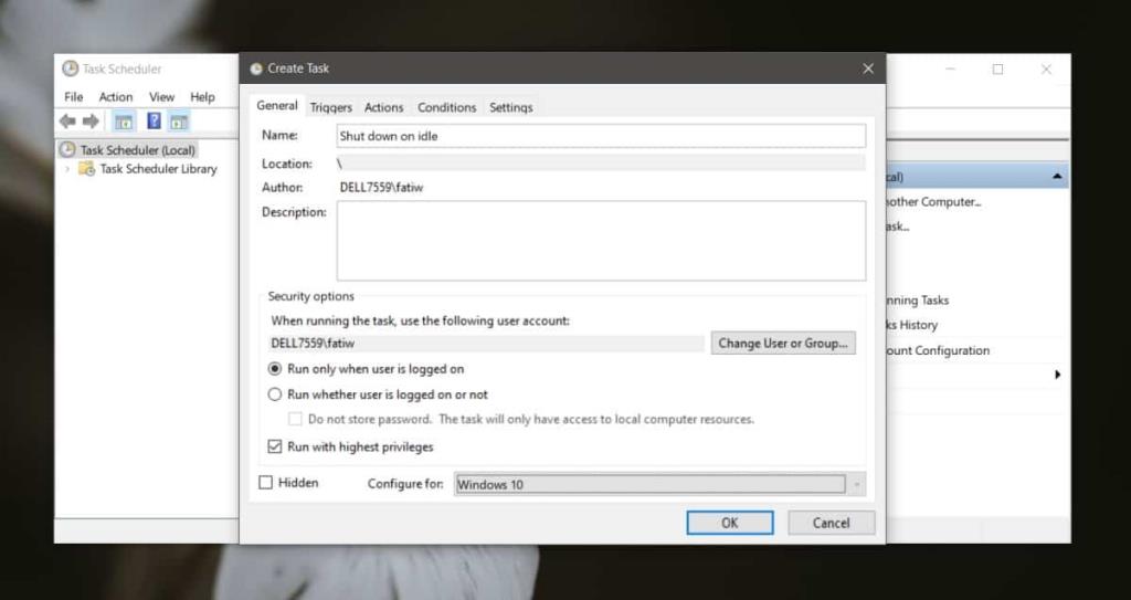 Cara mematikan otomatis saat idle di Windows 10