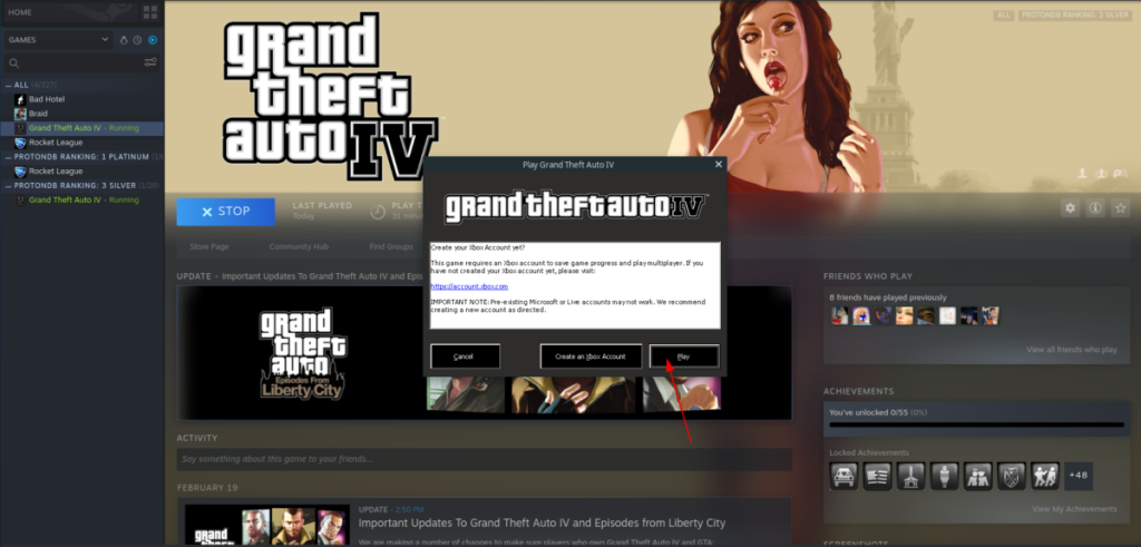 Como jogar Grand Theft Auto 4 no Linux