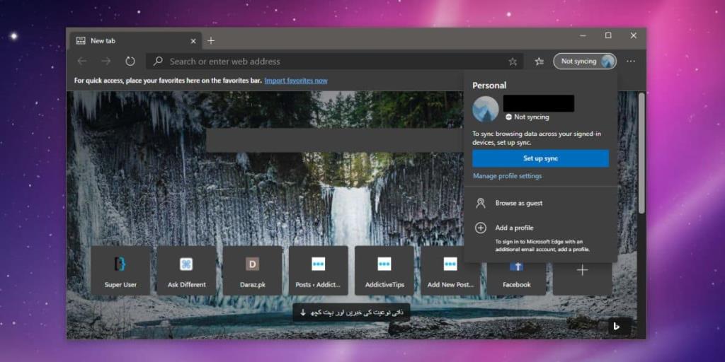 Cara mengubah nama profil di Chromium Edge pada Windows 10