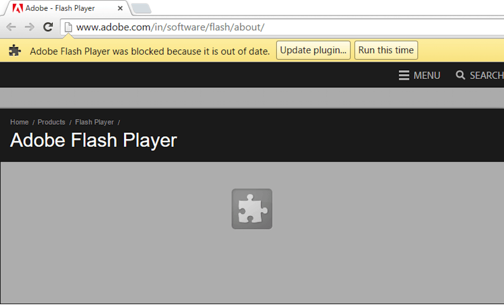 Desbloquear conteúdo Adobe Flash no navegador (FIX para Chrome, Edge e Firefox)