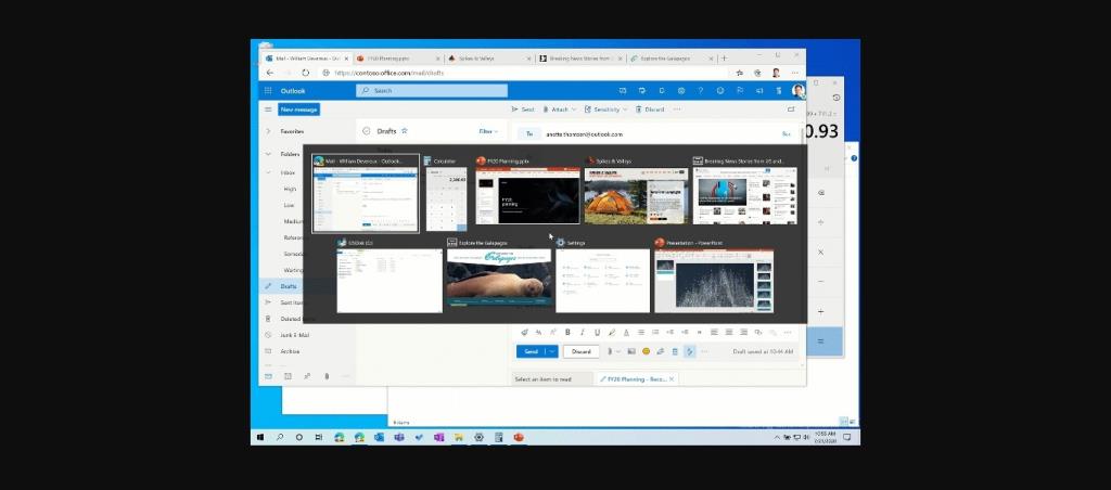 Cara Menonaktifkan Tab Edge Browser di Alt + Tab di Windows 10