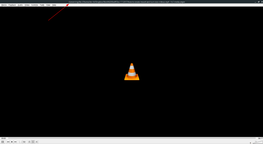 Cara mentranskode file video dalam VLC di Linux