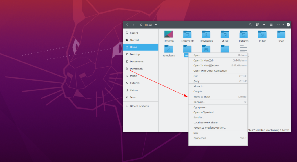 Ubuntu: Xóa thư mục khỏi Terminal hoặc File Manager