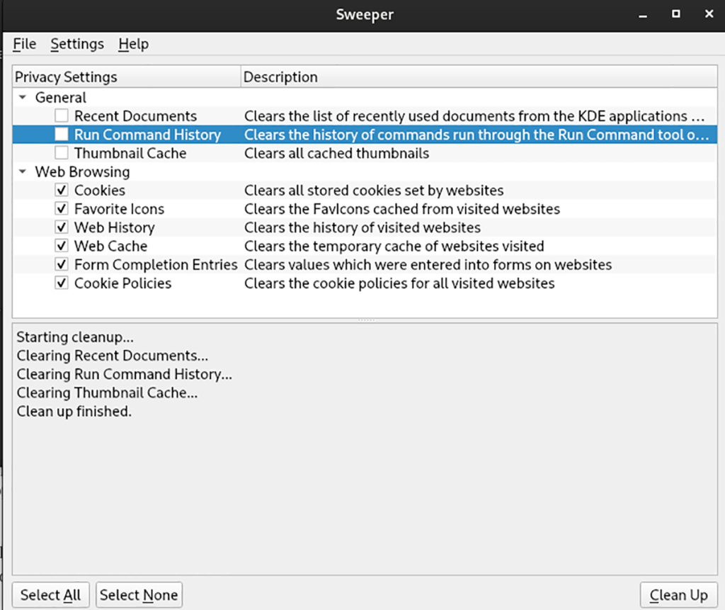 Cara membersihkan PC Linux Anda dengan Sweeper