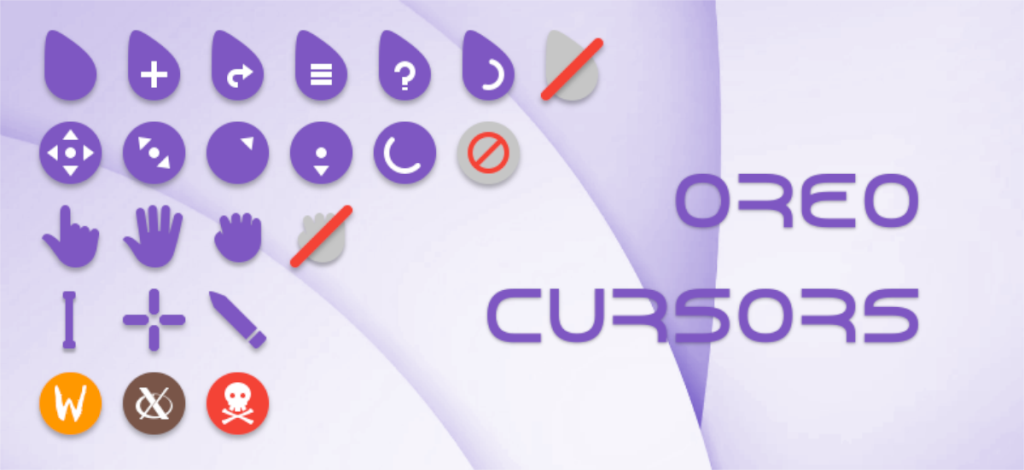 Cách cài đặt gói chủ đề Oreo Cursors trên Linux