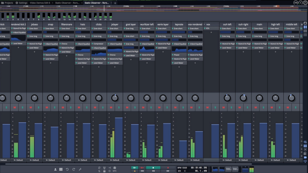 วิธีการติดตั้งเวิร์คสเตชั่นเสียง Waveform Free บน Linux