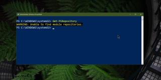 Cách khắc phục lỗi Không thể tìm thấy kho mô-đun trong PowerShell trên Windows 10