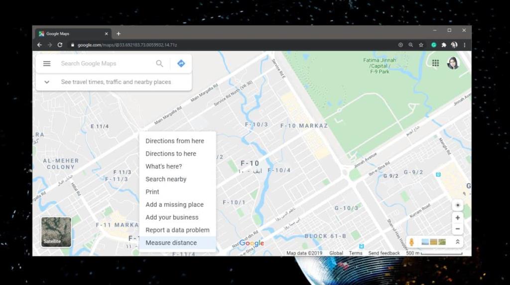 Cách tính diện tích trên Google Maps