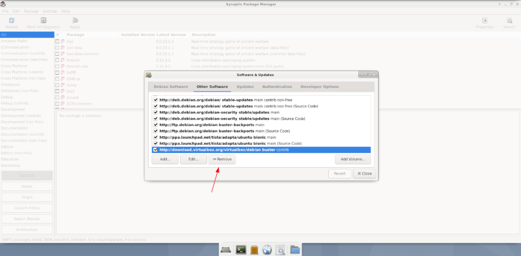 Cara menghapus apt repository dari Debian