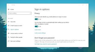 Como ocultar seu e-mail da tela de login no Windows 10