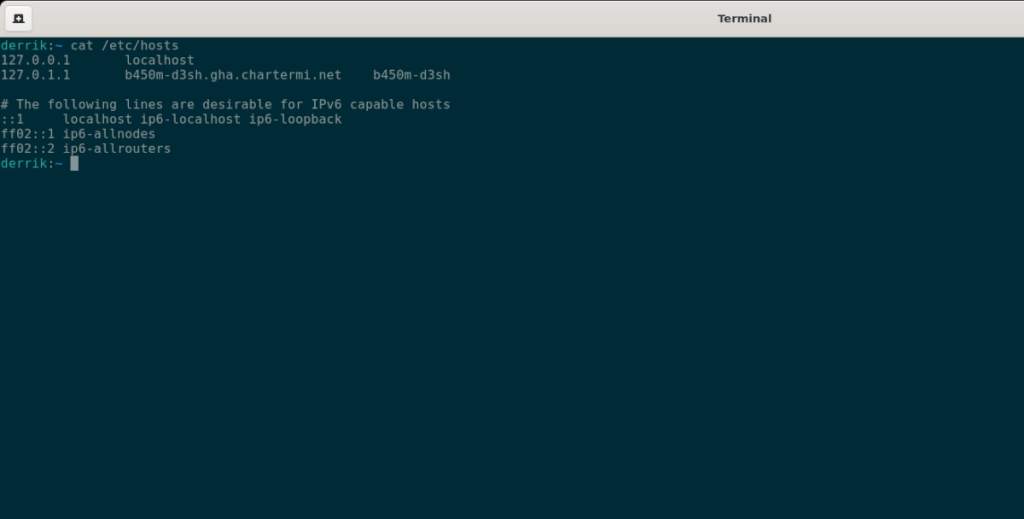 Cara mengedit file Host di Linux