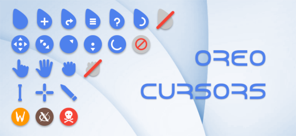 Cách cài đặt gói chủ đề Oreo Cursors trên Linux