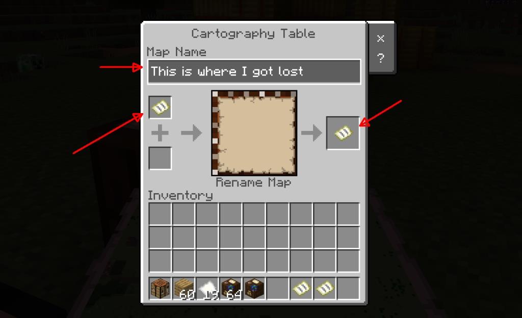 Cara memberi nama peta di Minecraft