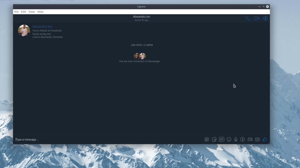 Cara Mengakses Facebook Messenger Di Desktop Linux Dengan Caprine