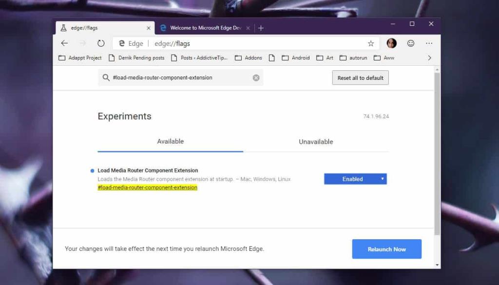 Cara mengaktifkan dukungan Chromecast di Chromium Edge pada Windows 10