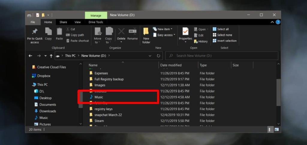 Cara memetakan ulang folder default di Windows 10