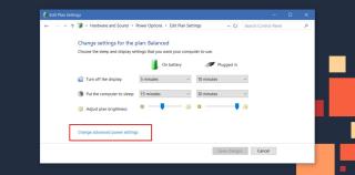 Come modificare il livello della batteria di riserva in Windows 10