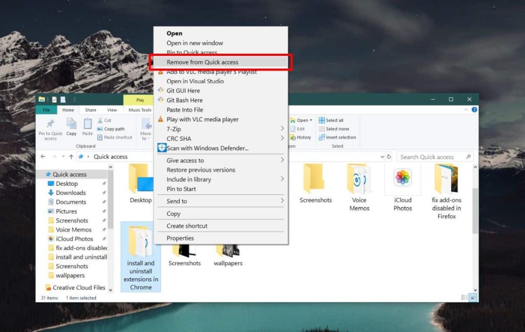 Como excluir arquivos e pastas de arquivos recentes no Windows 10