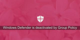 Cara memperbaiki Windows Defender dinonaktifkan oleh Kebijakan Grup