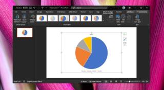 So legen Sie eine benutzerdefinierte Farbe für ein Diagrammdesign in PowerPoint für Office 365 fest