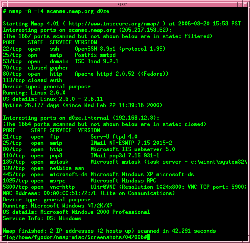 วิธีการติดตั้ง Nmap บน Linux