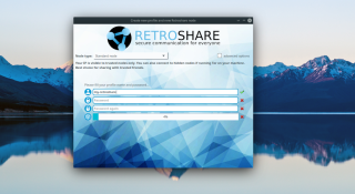 Cara mengatur RetroShare di Linux